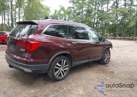 2016 Honda Pilot Touring from USA, damaged, VIN 5FNYF6H96GB005593